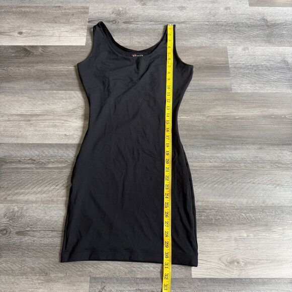 ASSETS By Sara Blakely Shapewear Slip Dress Black Medium Bodycon - Picture 8 of 10